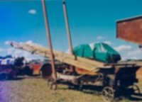 Farm hoist made by LAINCHBURY and Sons Ltd